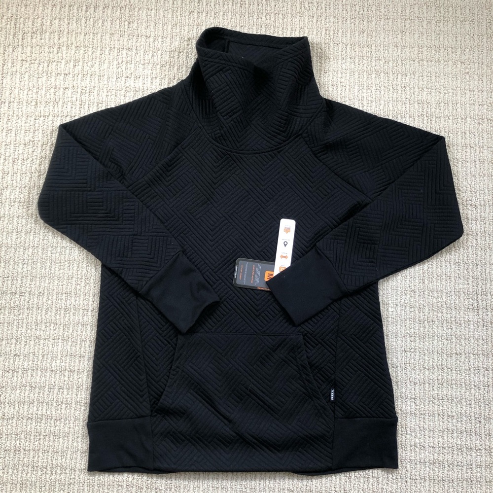 NWT Cowl Neck Textured Pull-Over Sweater